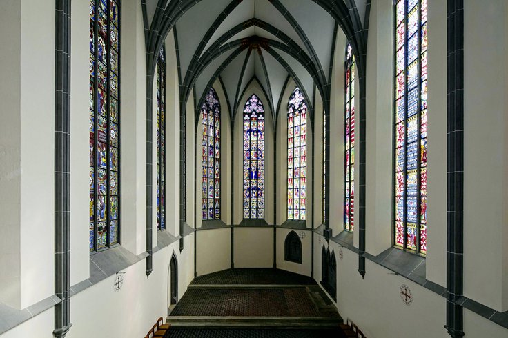 Die berühmten Glasfenster der Klosterkirche Königsfelden