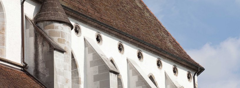 Nahaufnahme vom Kloster Königsfelden