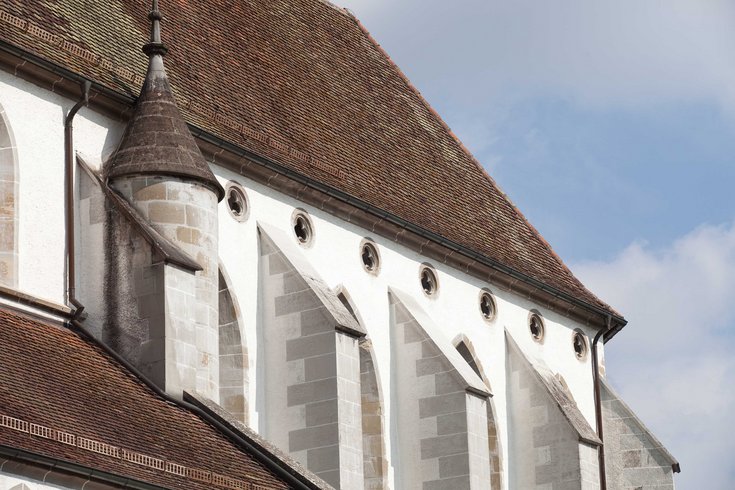 Nahaufnahme vom Kloster Königsfelden